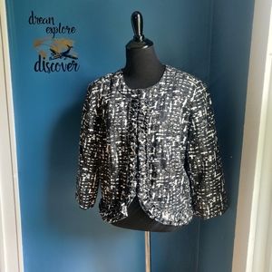 East 5th Patterned Jacket Size Large